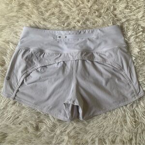 Lululemon Run Times Short II White